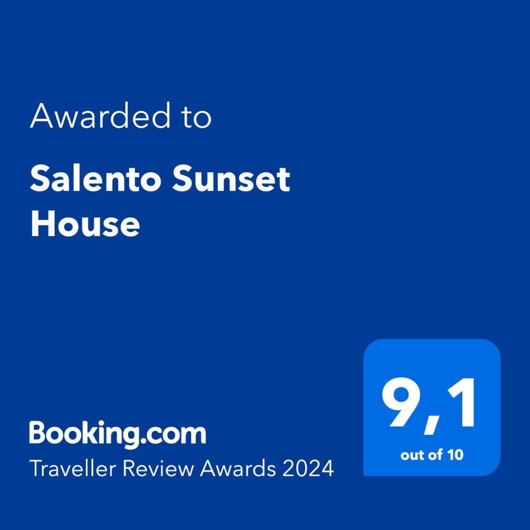 Willa Salento Sunset House Pulsano Zewnętrze zdjęcie
